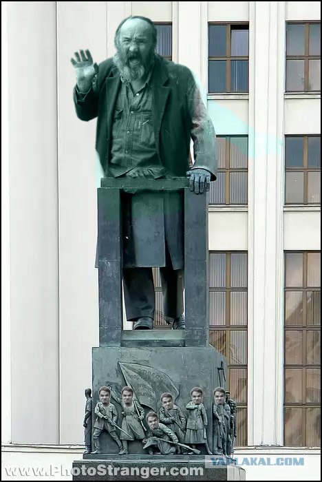 Фотожаба: русский отжиг