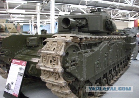 Танк ( mk5 AVRE) 30 лет простоявший под землей