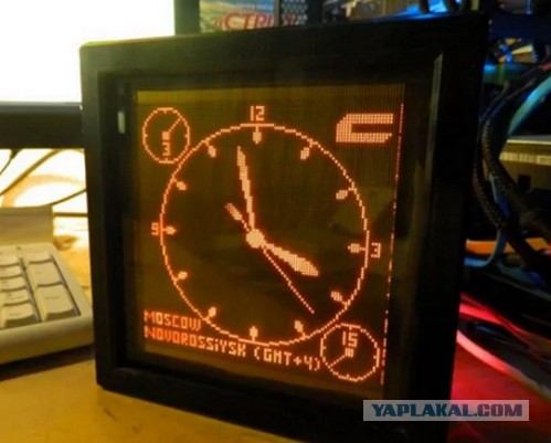 «Карлсон» – часы-будильник с лампами ИН-16