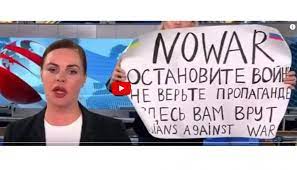 Сколько лет грозит Марине Овсянниковой за выходку в эфире на «Первом канале»