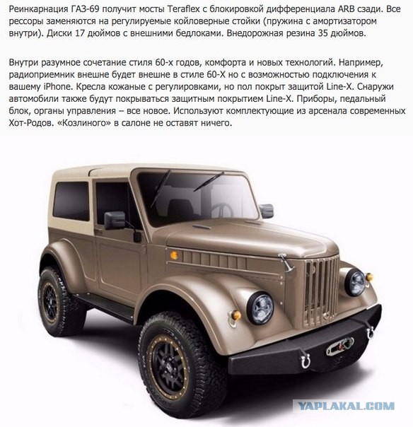 Как вдохнуть жизнь в ветерана ГАЗ-69