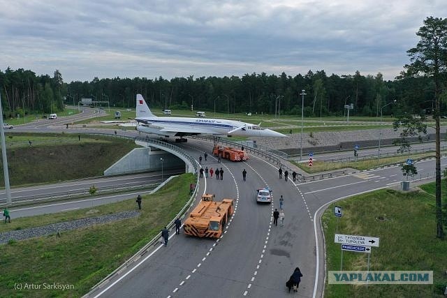 Спасение Ту-144 в Жуковском