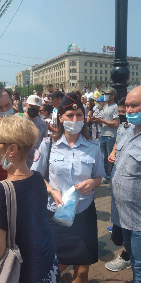 Мнения хабаровчан о прошедшем сегодня митинге