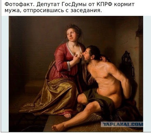 Карикатура: кухарки управляют государством