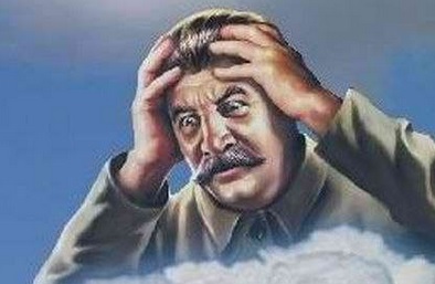 Гипсовый бюст. Сталин.