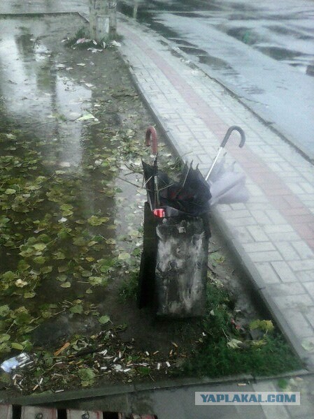 Шторм в Запорожье