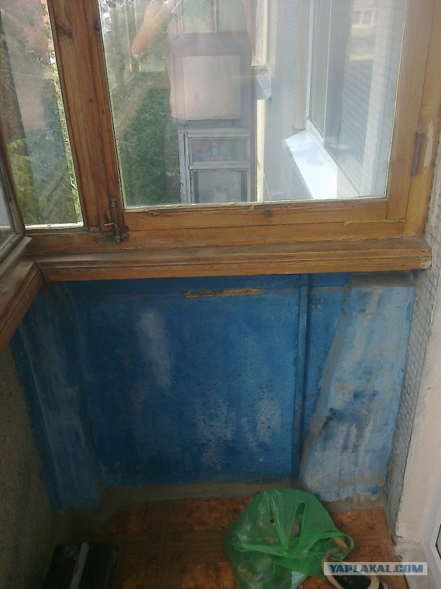 Косметический ремонт балкона.