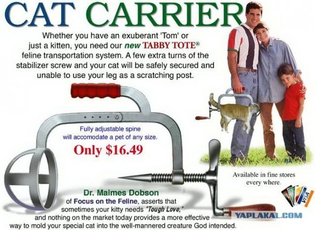 Подарок другу на ДР. Переносилка для котов