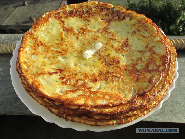 Сырные блинчики