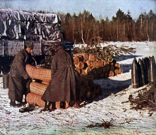 Фото с мест Волховской битвы (Вермахт)