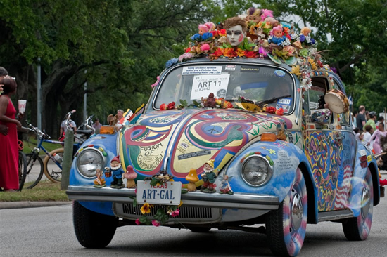 Хьюстонский автомобильный парад