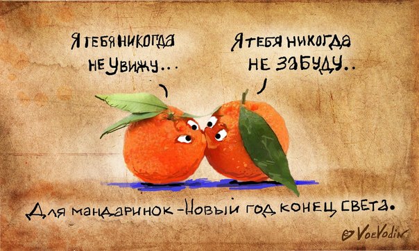 Карикатуры на новогоднюю тему!