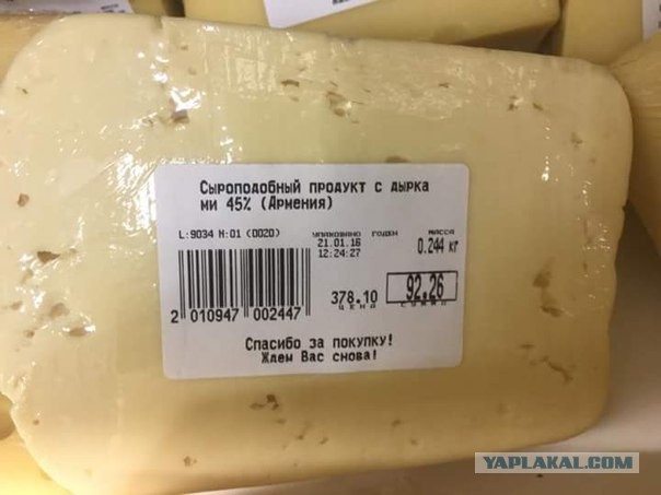 Отечественные сыровары попросили власти 5-6 лет не импортировать итальянский пармезан в Россию