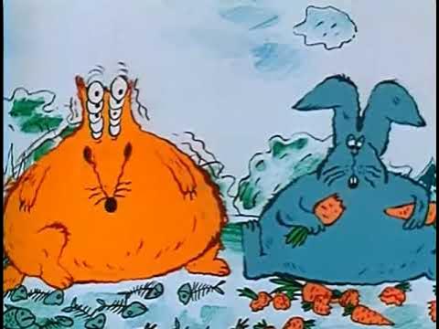 Погоня за зайцем, снятая с коптера - 2