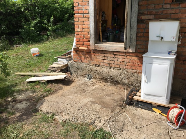 Делаем крылечко
