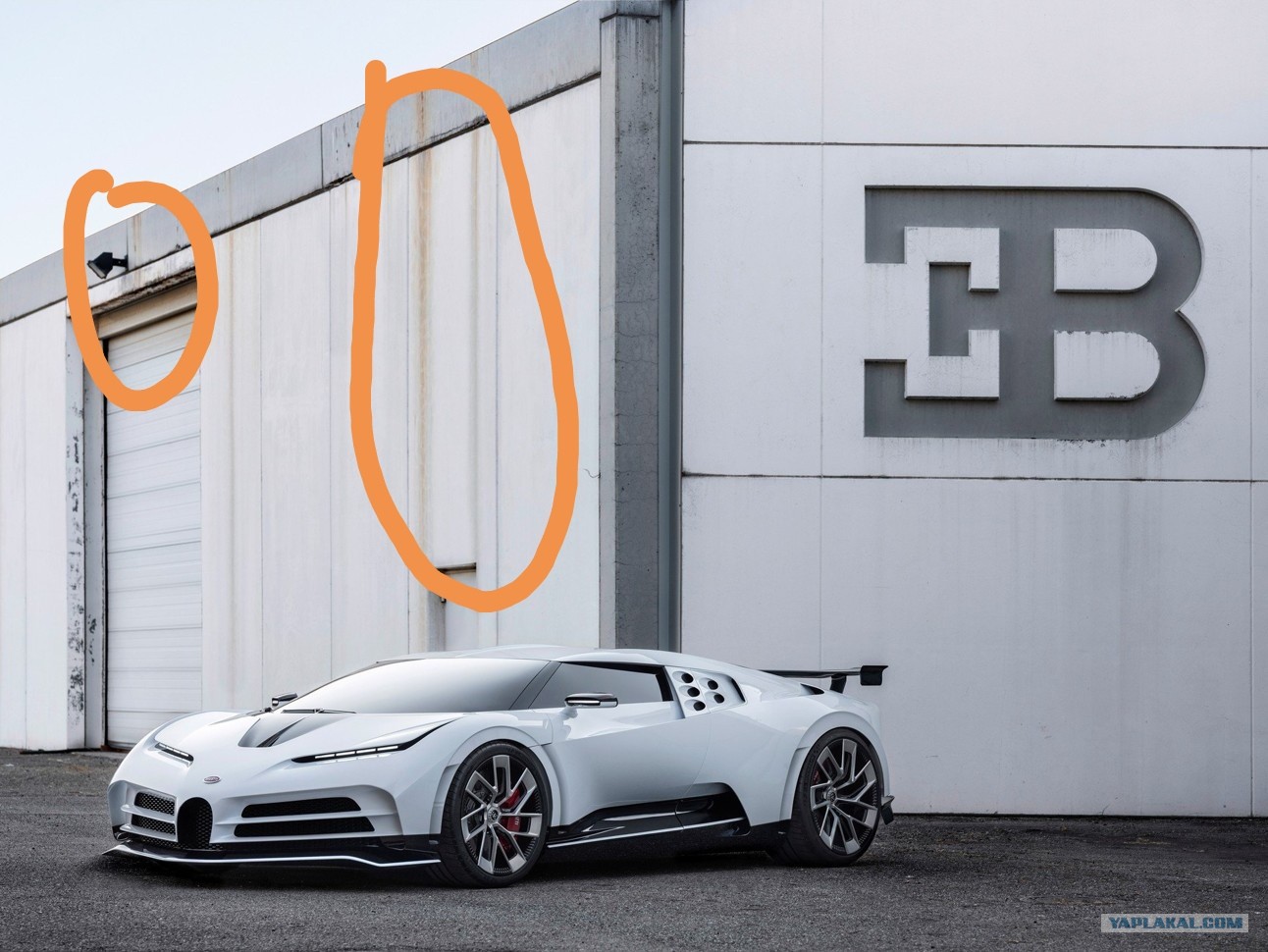 Bugatti Centodieci eb110 homage