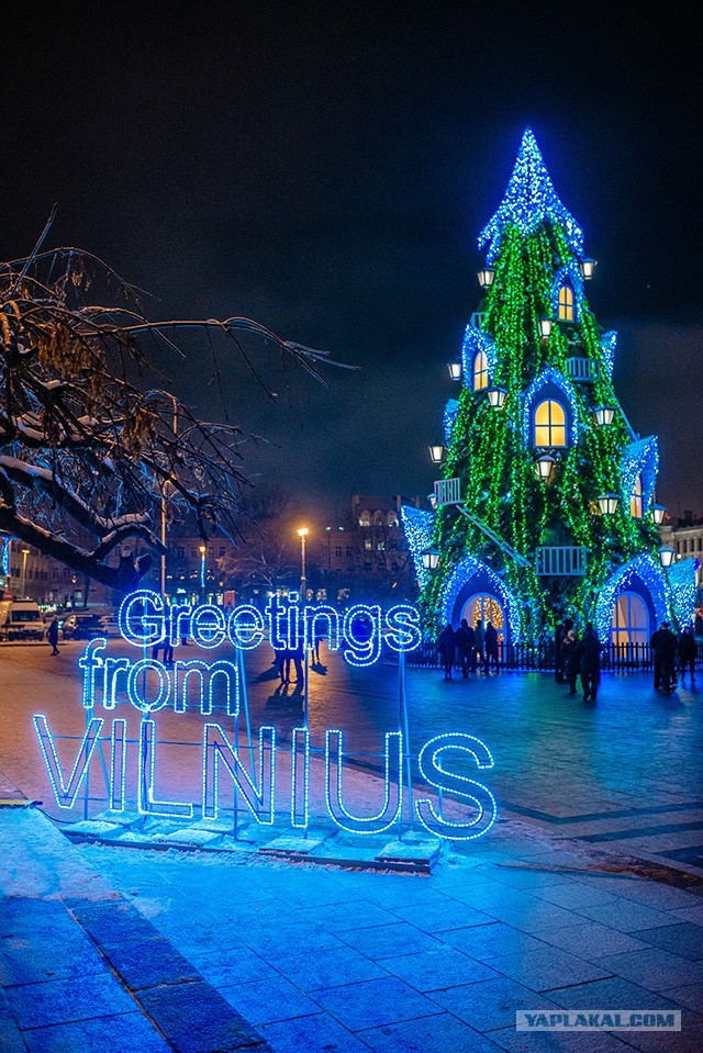Новый год в Вильнюсе.