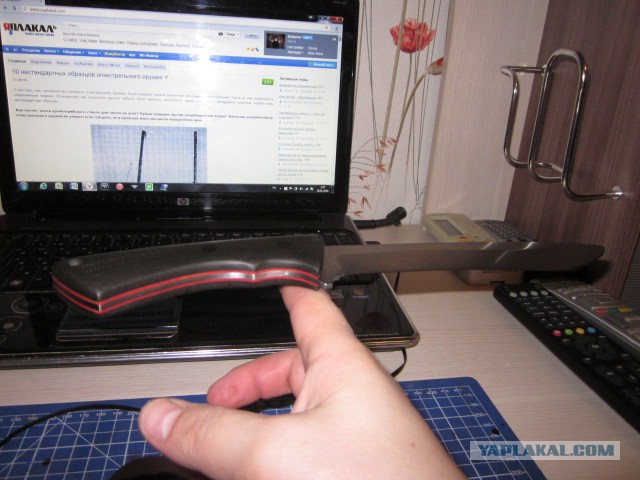 Ну не 45 см, конечно, но нож для ЯПовца