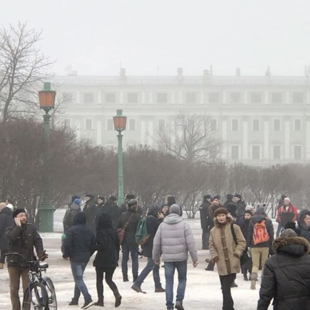 Как проходил митинг против передачи Исаакиевского собора РПЦ