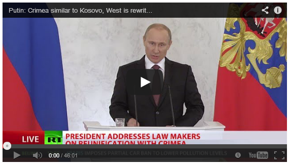 Комментарии иностранцев к речи Путина на YouTube
