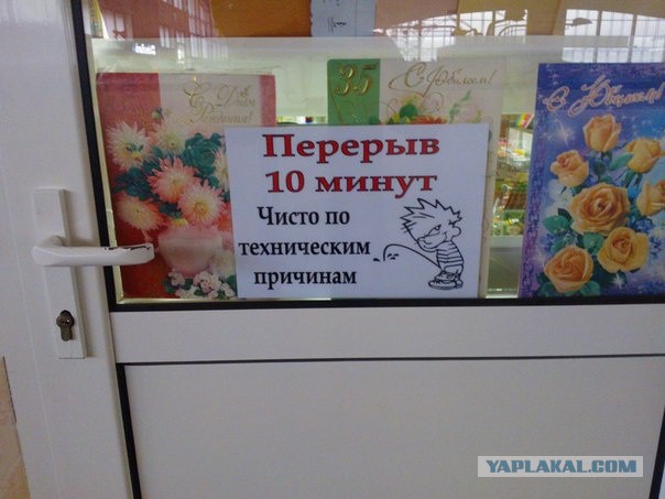 Смешные объявления и надписи
