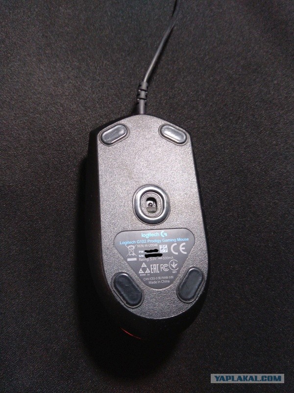 МСК игровая компьютерная мышь LOGITECH G 102 PRODIGY BLACK USB в идеале