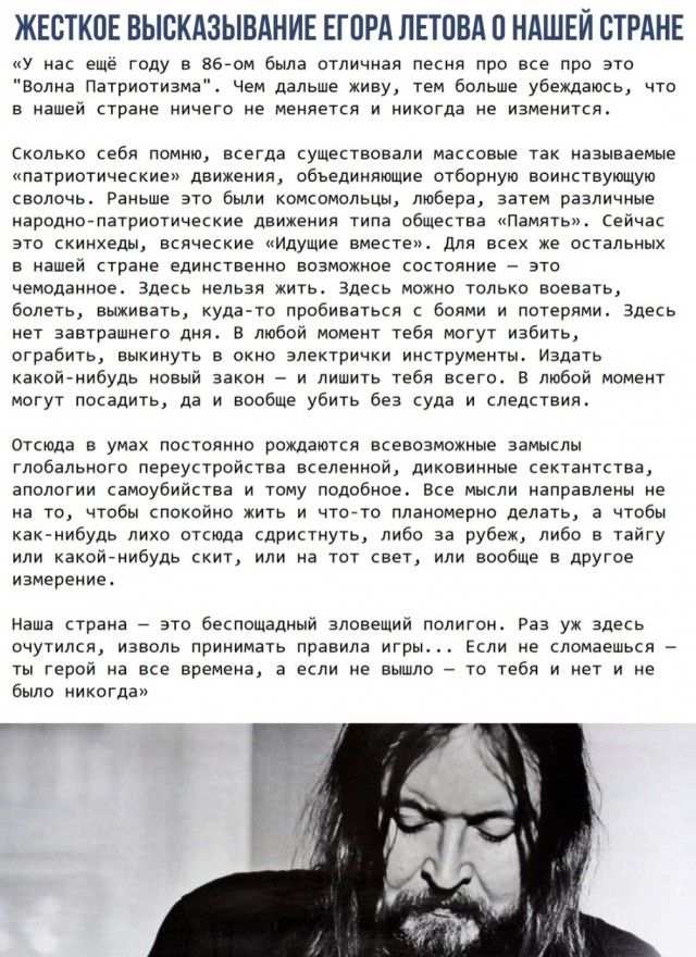 Этапы сдачи проекта при поддержке егора летова