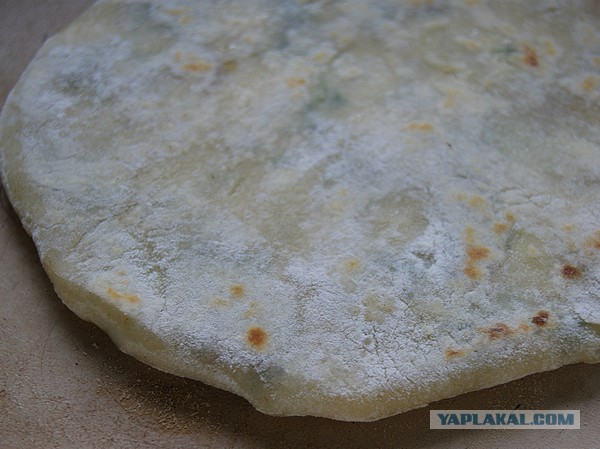 Лепешки жареные, С разными начинками