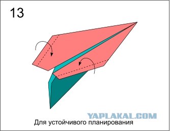 Разные вариации бумажных самолётиков
