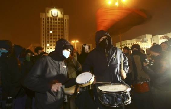 Митинг в Беларусии