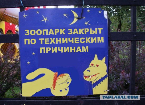 Фотожаба: Ночью парк стережем мы!
