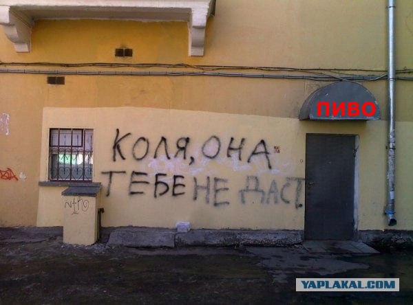 Фотожаба: Коля, она тебе не даст!