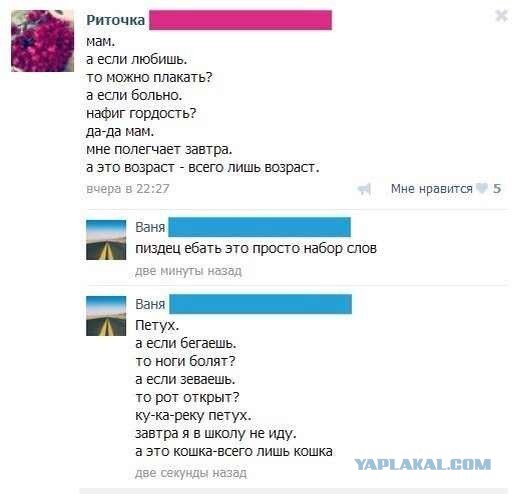 Смешные комментарии из социальных сетей