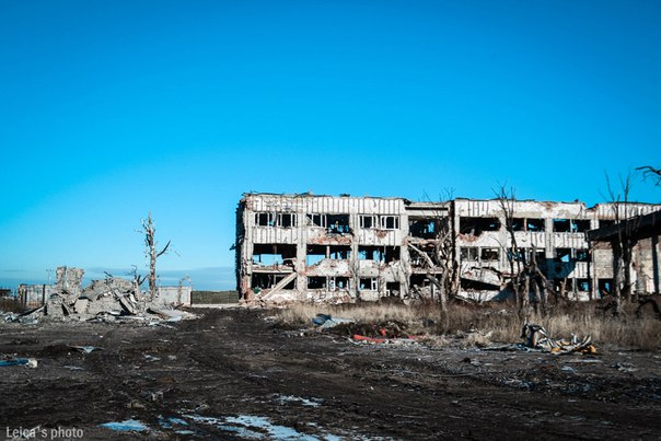 Поездка на руины Донецкого аэропорта. Декабрь 2015