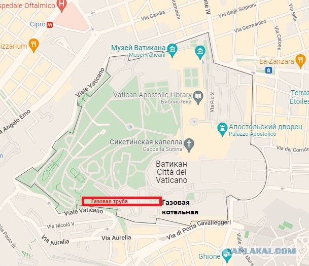 Прокачка газа в Европу остановилась