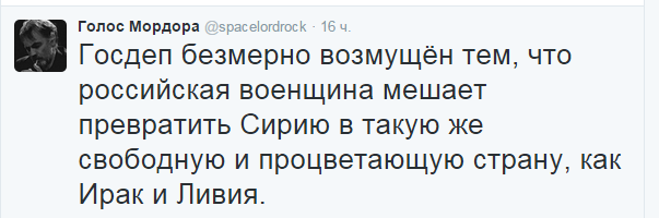 Россия только помешает нам своей борьбой с ИГ