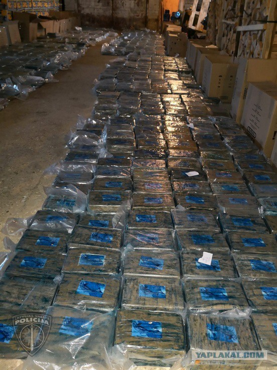 2 тонны кокаина на 1 млрд $