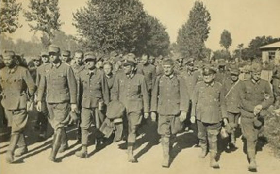 «Парад» побежденных немцев