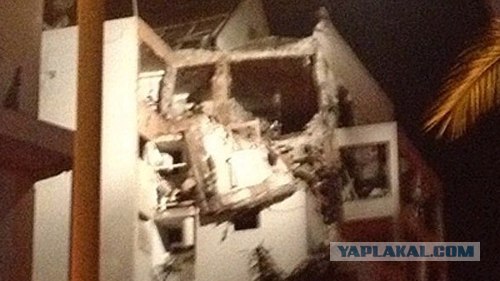 Взрыв на дороге