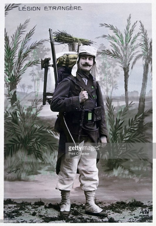 Бывшие белогвардейцы в Иностранном Легионе во время подавления восстаний во французских колониях