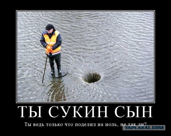 Что происходит при делении на ноль?