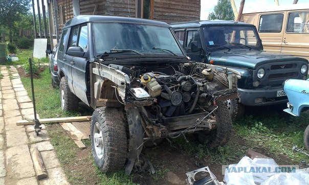 Восстановление land rover discovery 2.