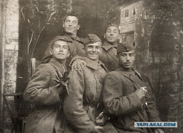 Армейские фотографии знаменитостей