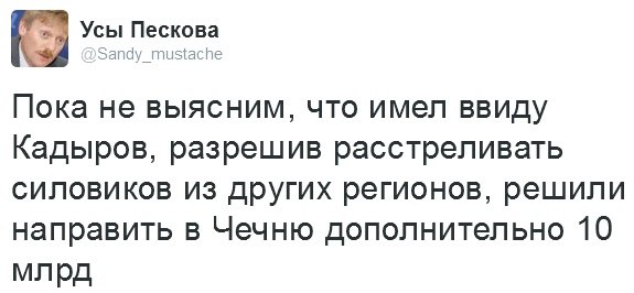 В МВД назвали недопустимым заявление Кадырова