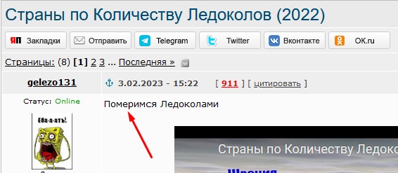 Страны по Количеству Ледоколов (2022)