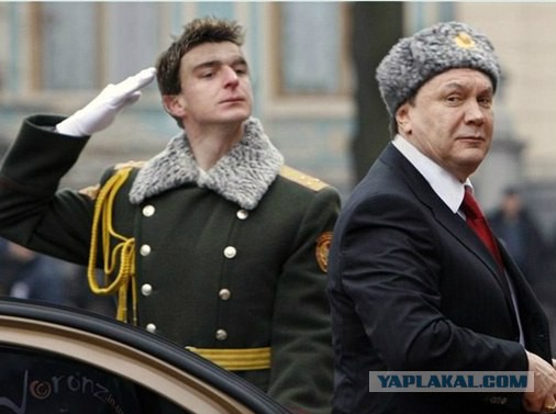 Начальник караула президента Украины творит чудеса