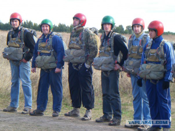 Мой первый прыжок с парашютом