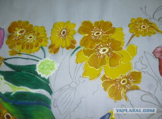 Роспись в технике батик