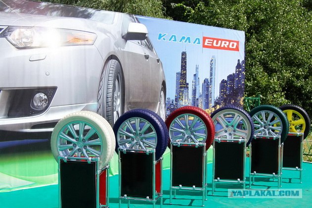 Цветные колеса - реальность?