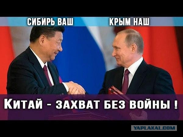 Похоже одного только леса китайцам теперь мало